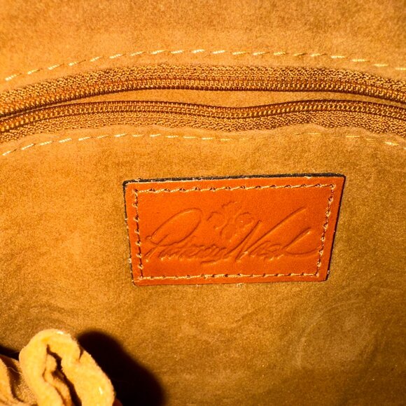 Patricia Nash Leather Floral & Map Print Wristlet – 100% Leather – NWOT - Picture 9 of 9